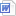 Icône document Word