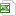 Icône document Excel